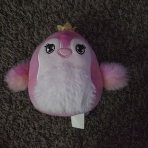 Squishmallows Pink and White Penguin Plush